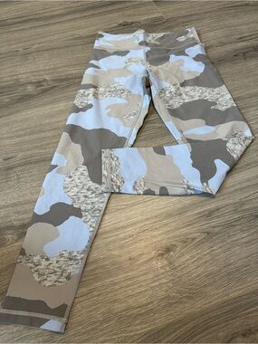 Aerie Camouflage Leggings - Blue & Gray